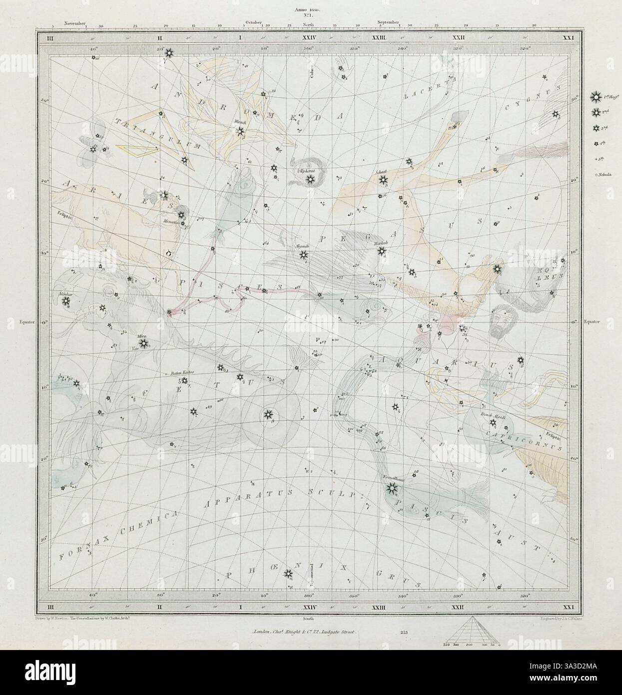 Vintage celestial chart hi-res stock photography and images Vintage celestial chart hi-res stock photography and images