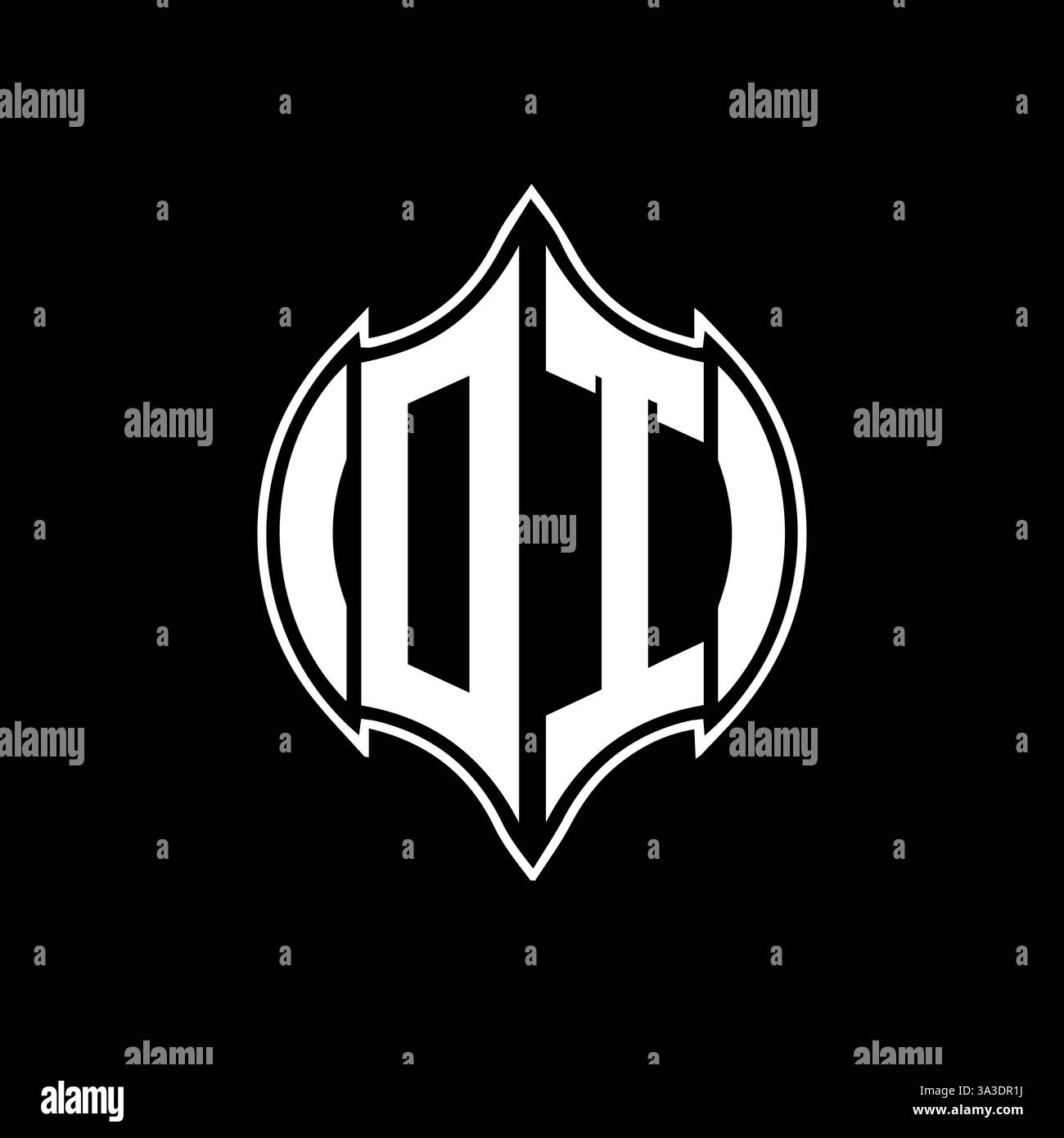 OT Unique modern flat abstract geometric initials vector letter logo design. OT monogram logo. Stock Vector