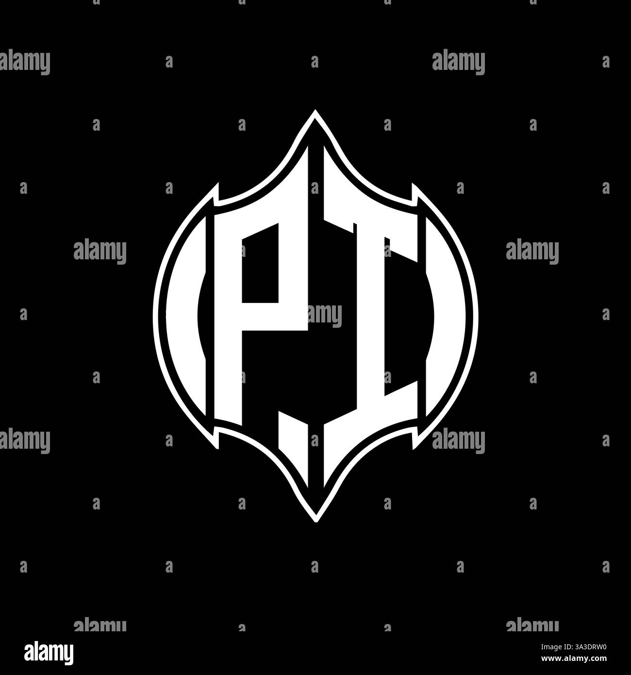 PT Unique modern flat abstract geometric initials vector letter logo design.PT monogram logo. Stock Vector