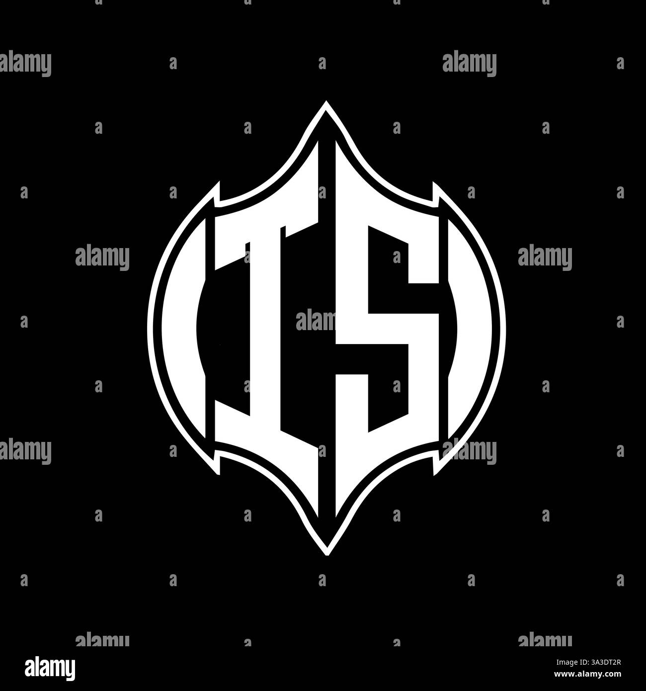 TS Unique modern flat abstract geometric initials vector letter logo design. TS monogram logo. Stock Vector