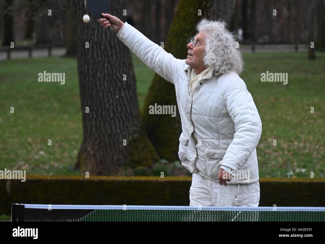 PRODUCTION 14 March 2025, Bavaria, Munich Rainer Langhans plays