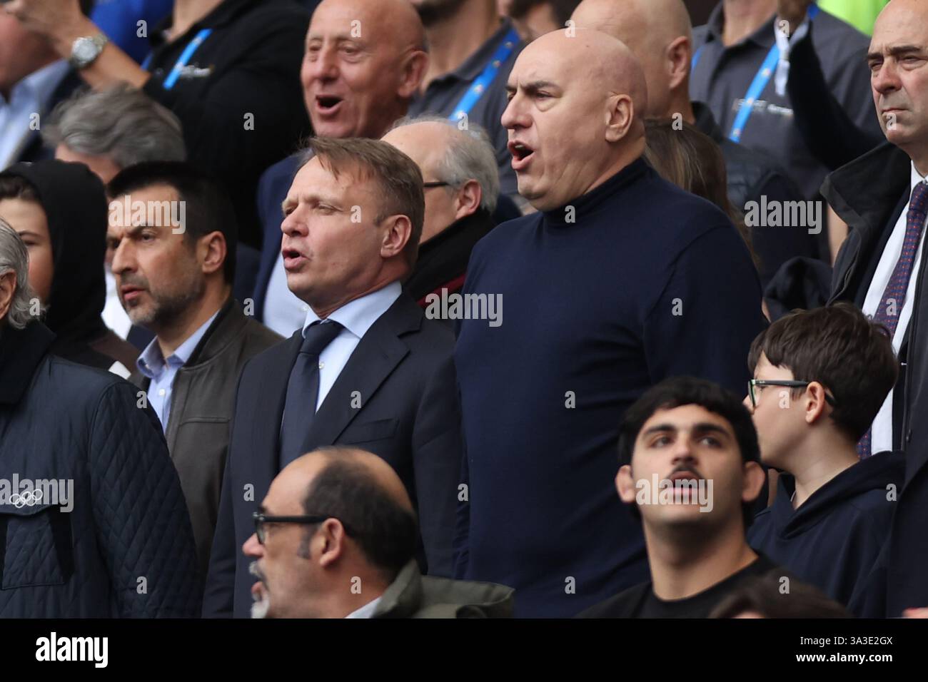 Rome, Italy - 15.03.2025: Minister Francesco Lollobrigida e Minister ...