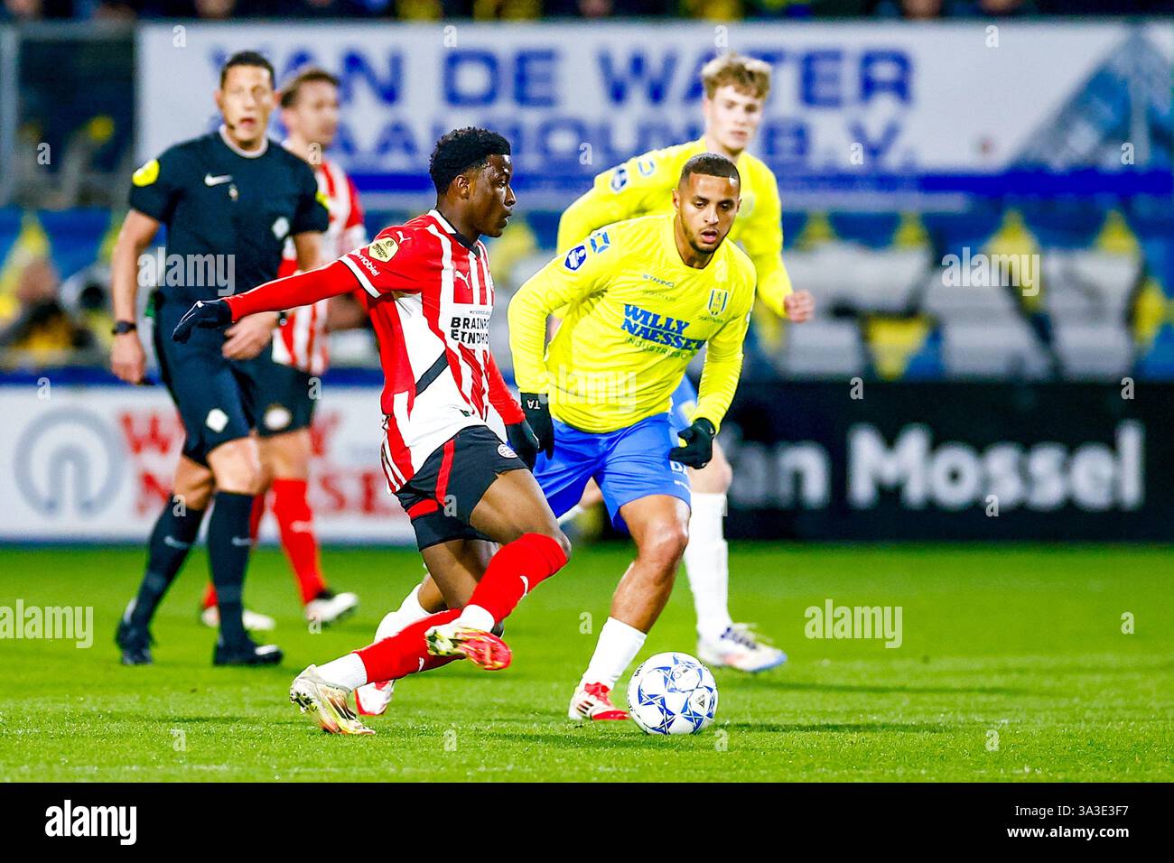 WAALWIJK, 15032025. Mandemakers stadium. Dutch Eredivisie football, season 2024 / 2025. RKC