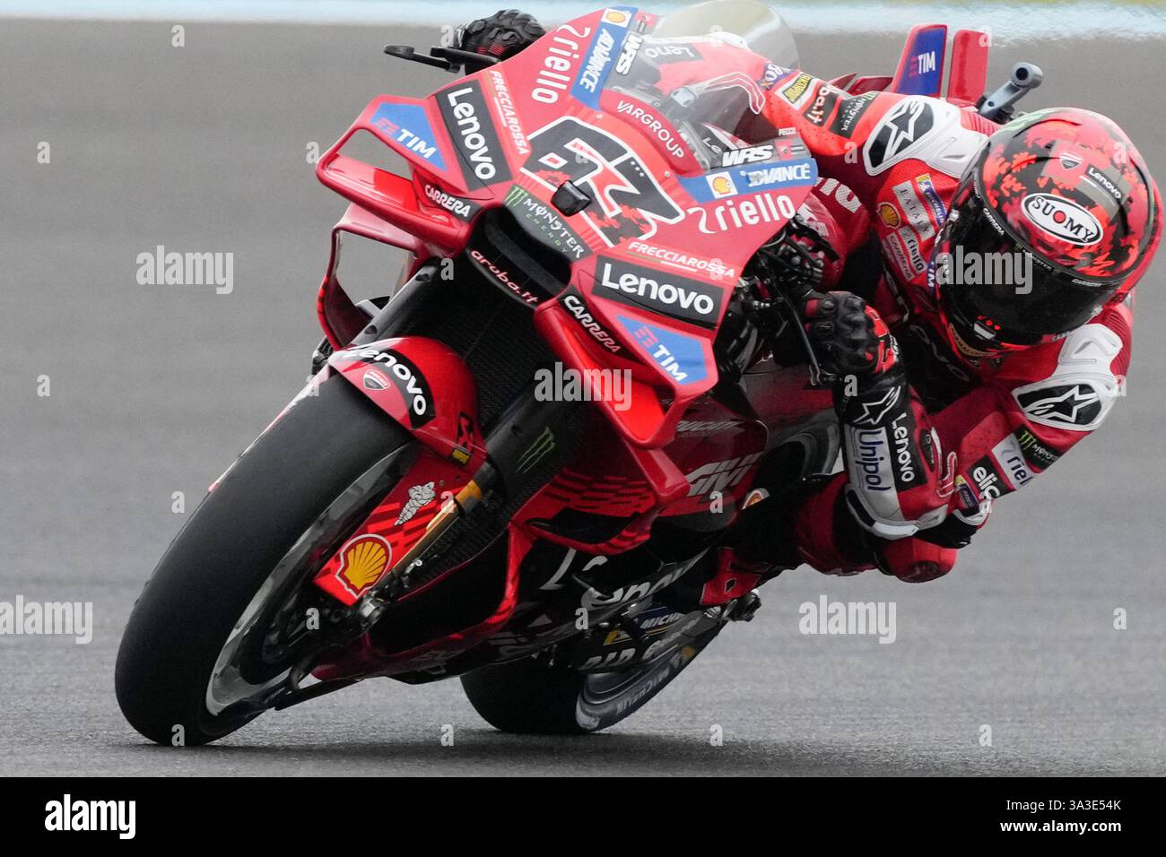 Italy's Francesco Bagnaia of Ducati Lenovo Team rides during the MotoGP ...