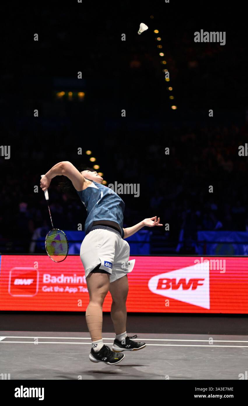 15th March 2025, Utilita Arena, Birmingham, England; 2025 YONEX All England Open Badminton