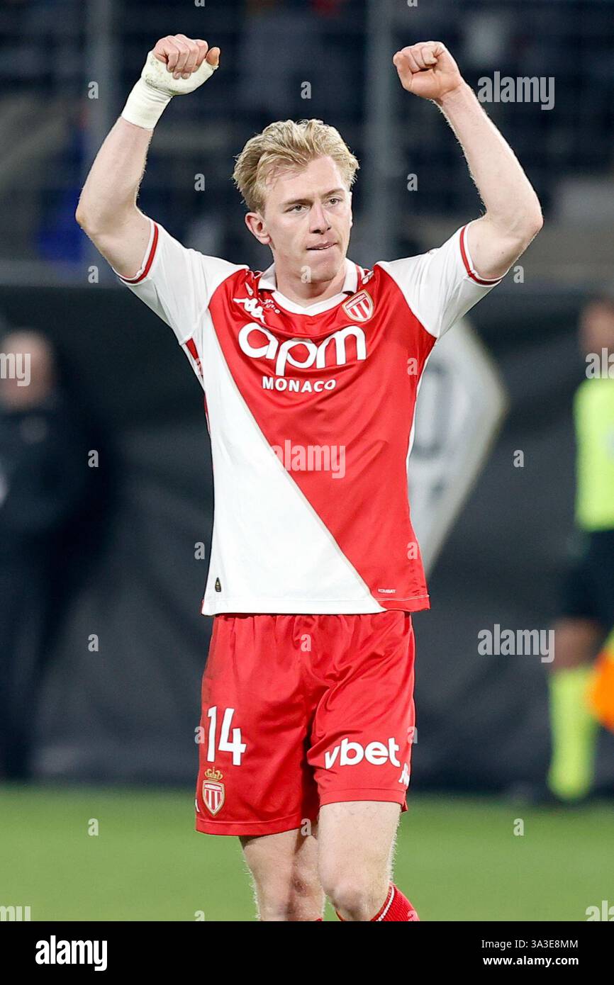 14 Mika BIERETH (asm) during the Ligue 1 McDonald's match between ...