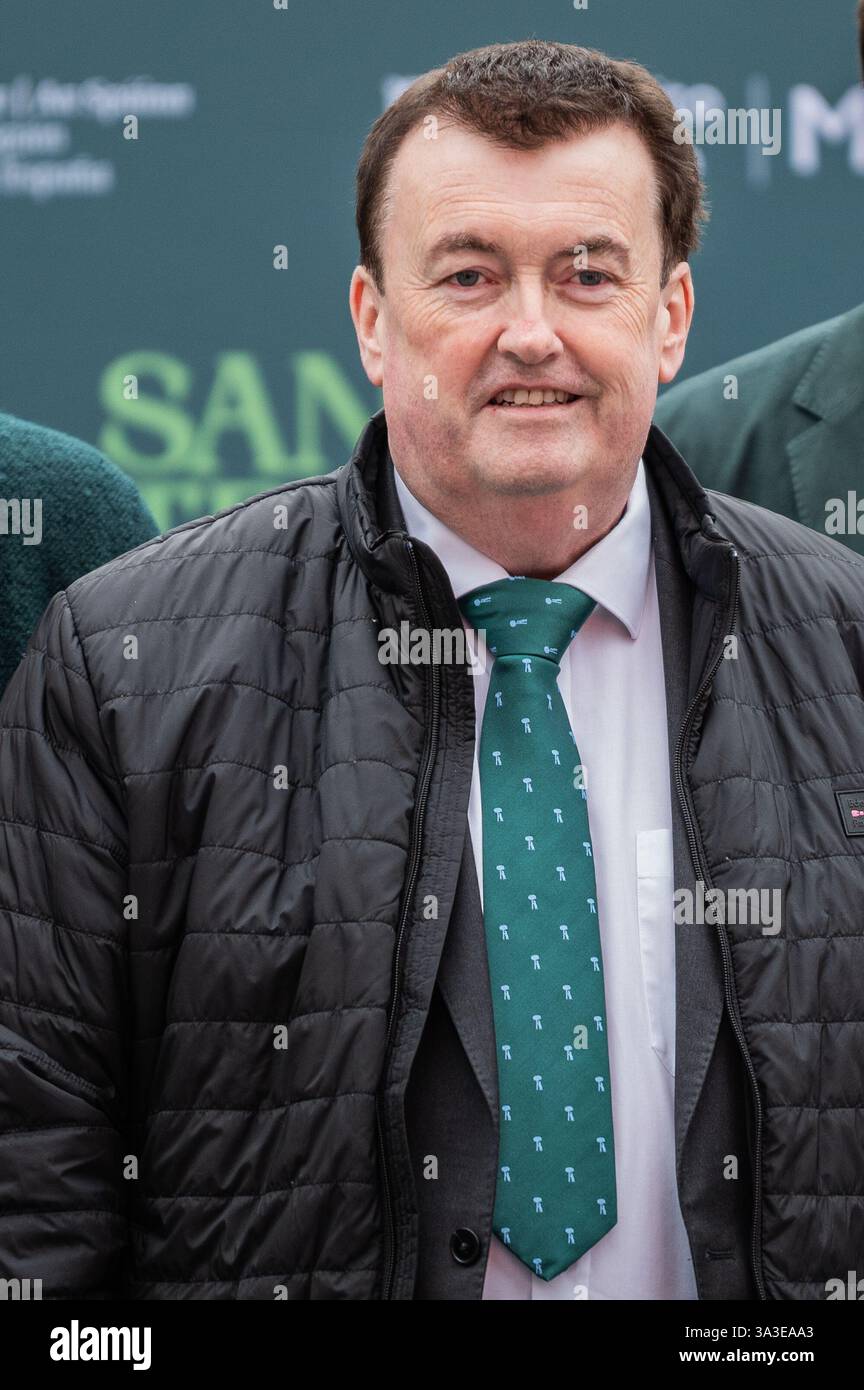 Colm Brophy, Minister of State for Migration, during the celebration of ...