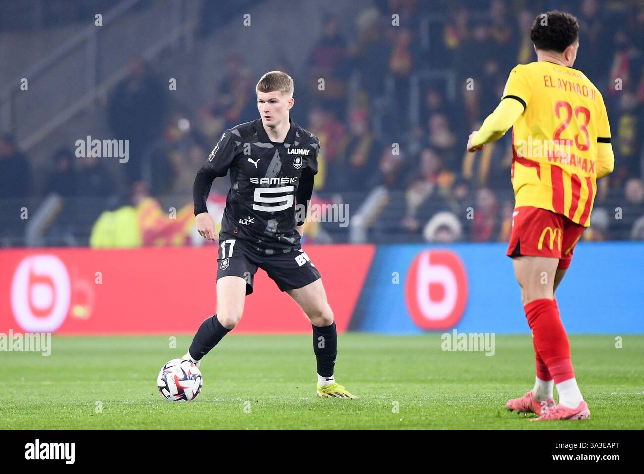 17 Jordan JAMES (srfc) during the Ligue 1 McDonald's match between Lens ...