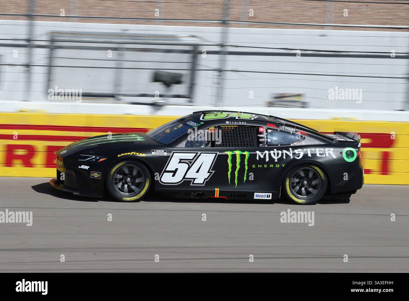 LAS VEGAS, NV - MARCH 15: Ty Gibbs (#54 Joe Gibbs Racing Monster Energy ...