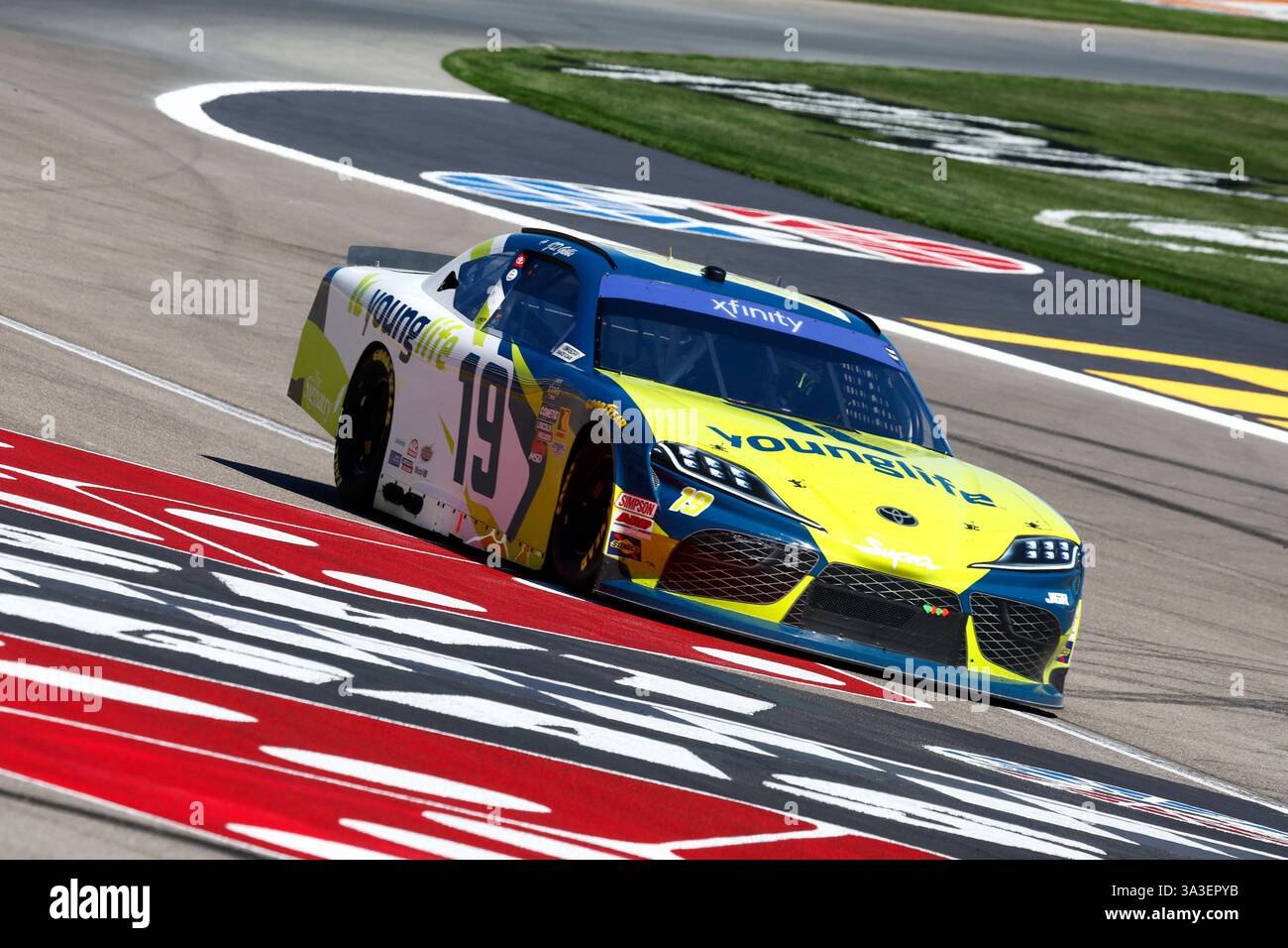 LAS VEGAS, NV - MARCH 15: Aric Almirola (#19 Joe Gibbs Racing Younglife ...