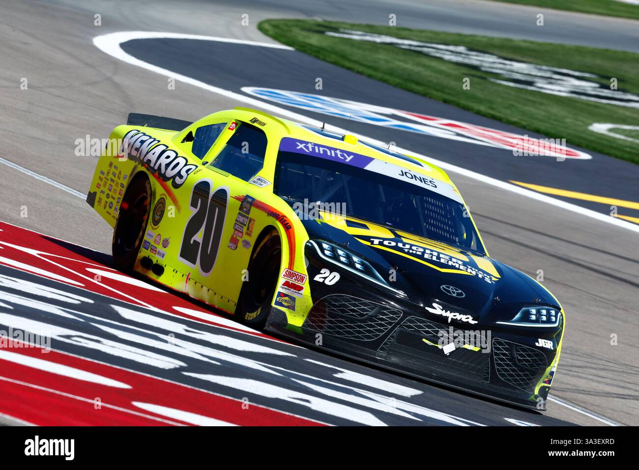 LAS VEGAS, NV - MARCH 15: Brandon Jones (#20 Joe Gibbs Racing Menards ...