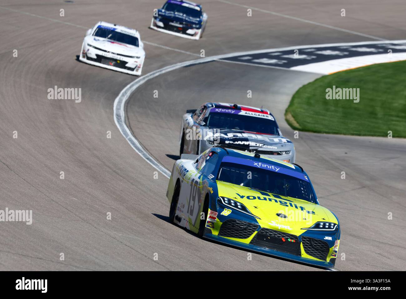 LAS VEGAS, NV - MARCH 15: Aric Almirola (#19 Joe Gibbs Racing Younglife ...