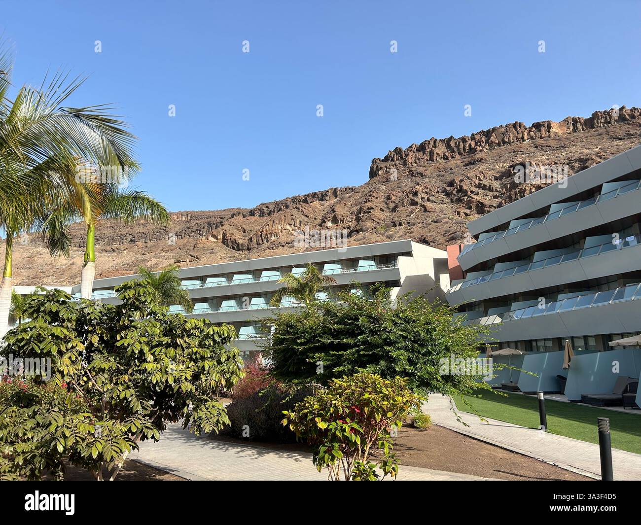 Radisson Blu hotel Las Palmas de Gran Canaria, Spain - Smartphone Captured Stock Image