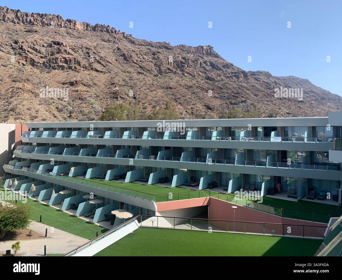 Radisson Blu hotel Las Palmas de Gran Canaria, Spain - Smartphone Captured Stock Image