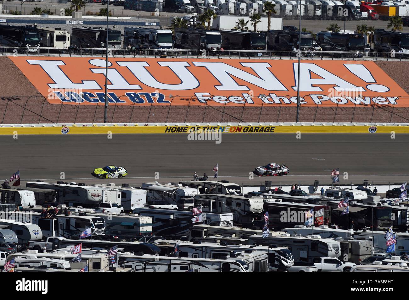LAS VEGAS, NV - MARCH 15: Aric Almirola (#19 Joe Gibbs Racing Younglife ...