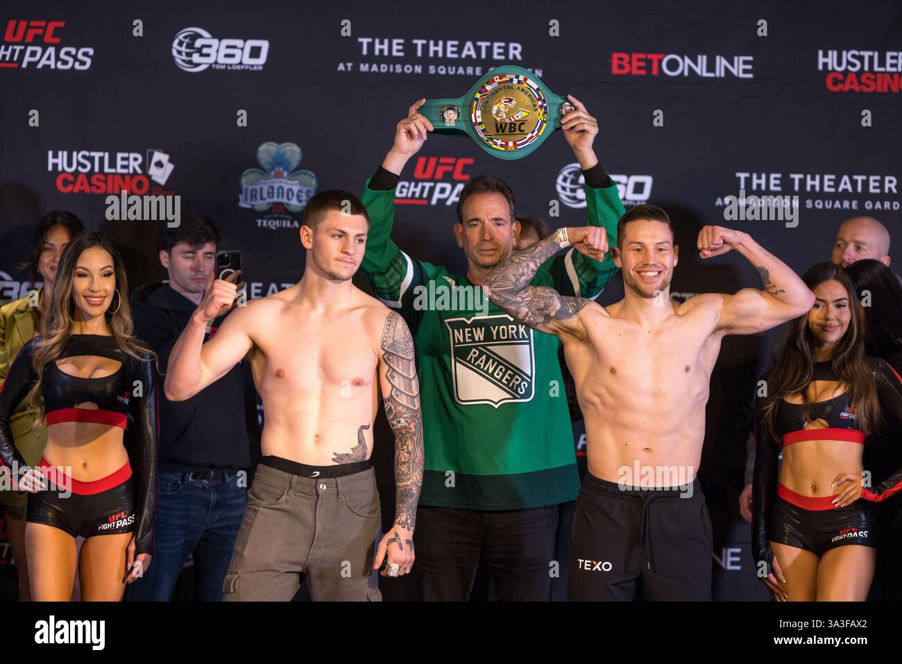 st patricks day boxing new york