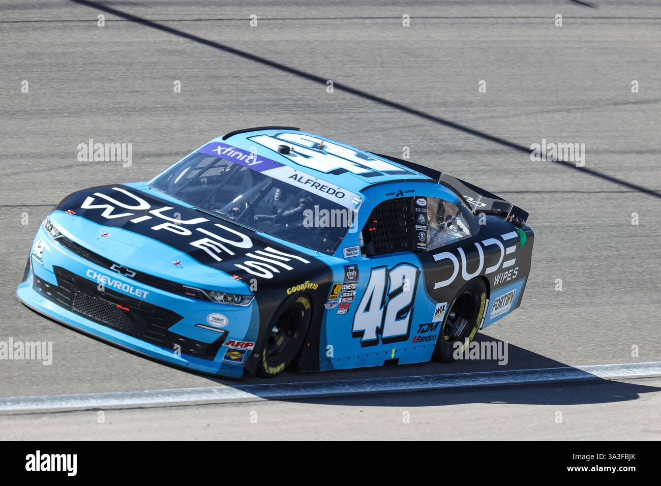 LAS VEGAS, NV - MARCH 15: Anthony Alfredo (#42 Young's Motorsports Dude ...