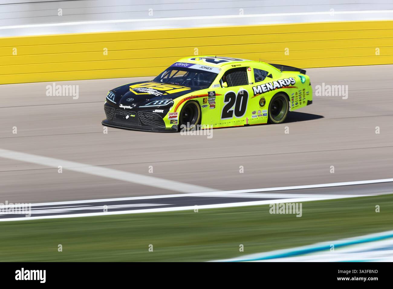 LAS VEGAS, NV - MARCH 15: Brandon Jones (#20 Joe Gibbs Racing Menards ...