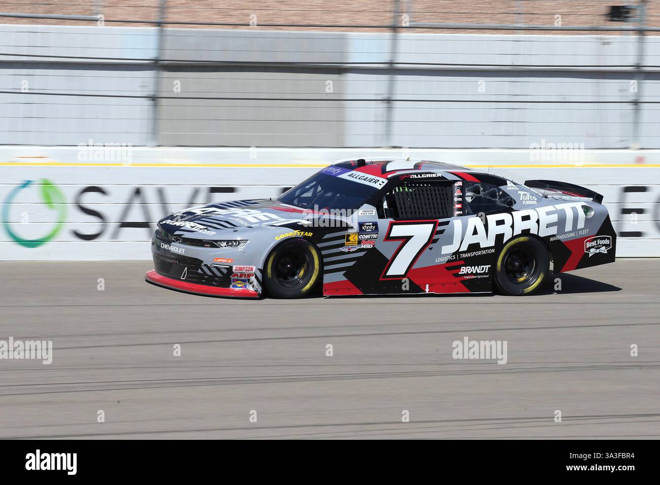 LAS VEGAS, NV - MARCH 15: Justin Allgaier (#7 JR Motorsports Jarrett ...