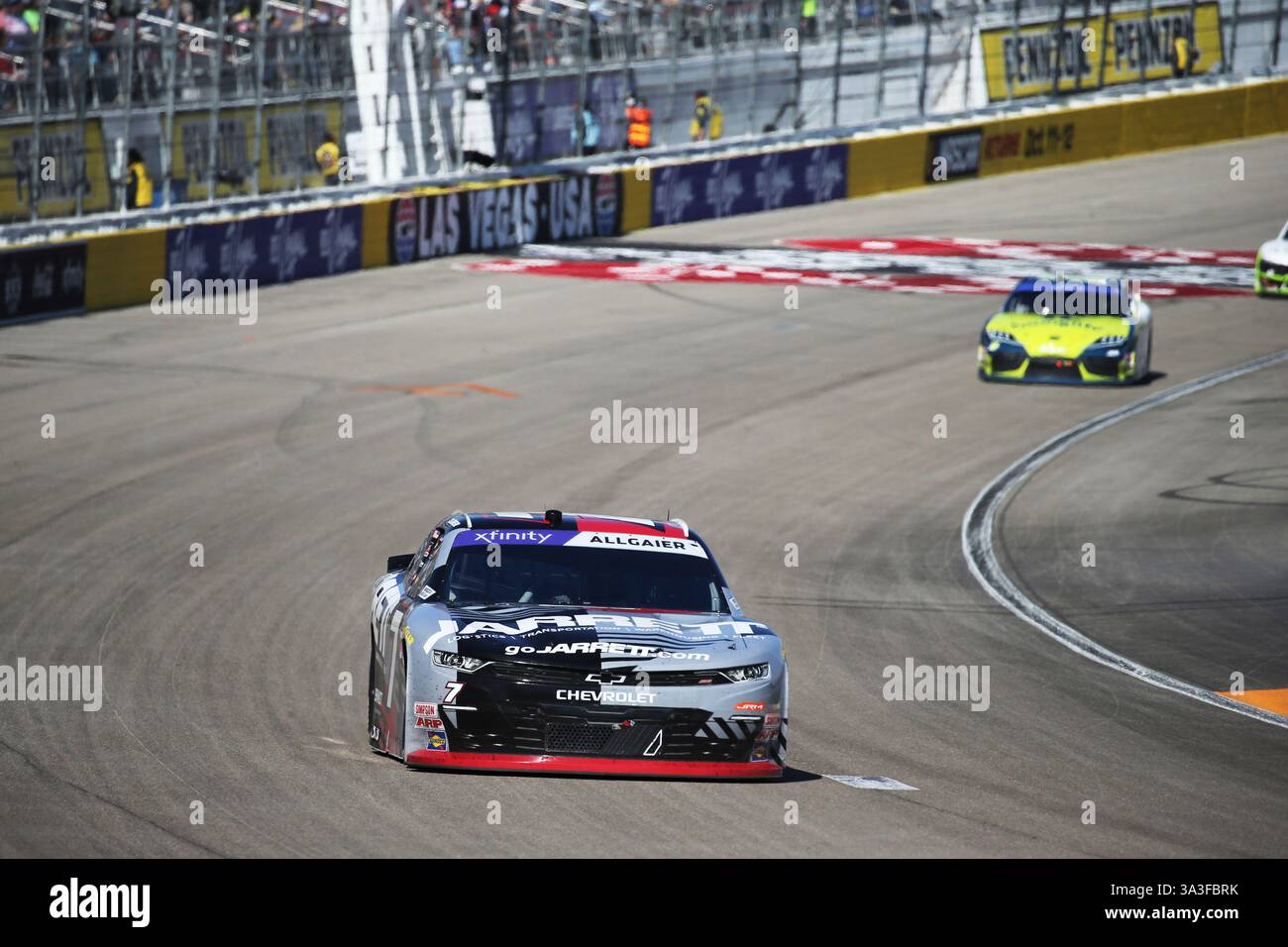 LAS VEGAS, NV - MARCH 15: Justin Allgaier (#7 JR Motorsports Jarrett ...