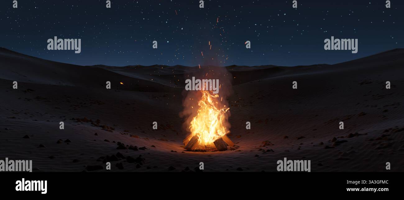 Large blazing bonfire sparks particles hi-res stock photography and ...
