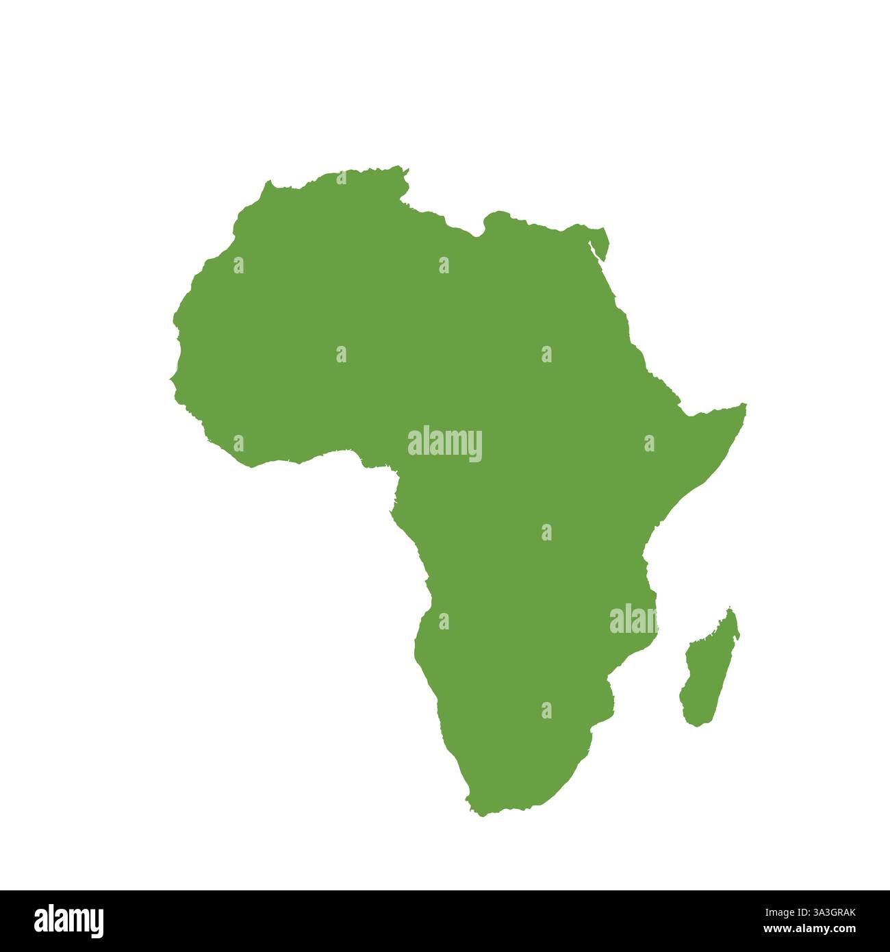 Map of Africa, sign silhouette. World Map Globe. Vector Illustration ...