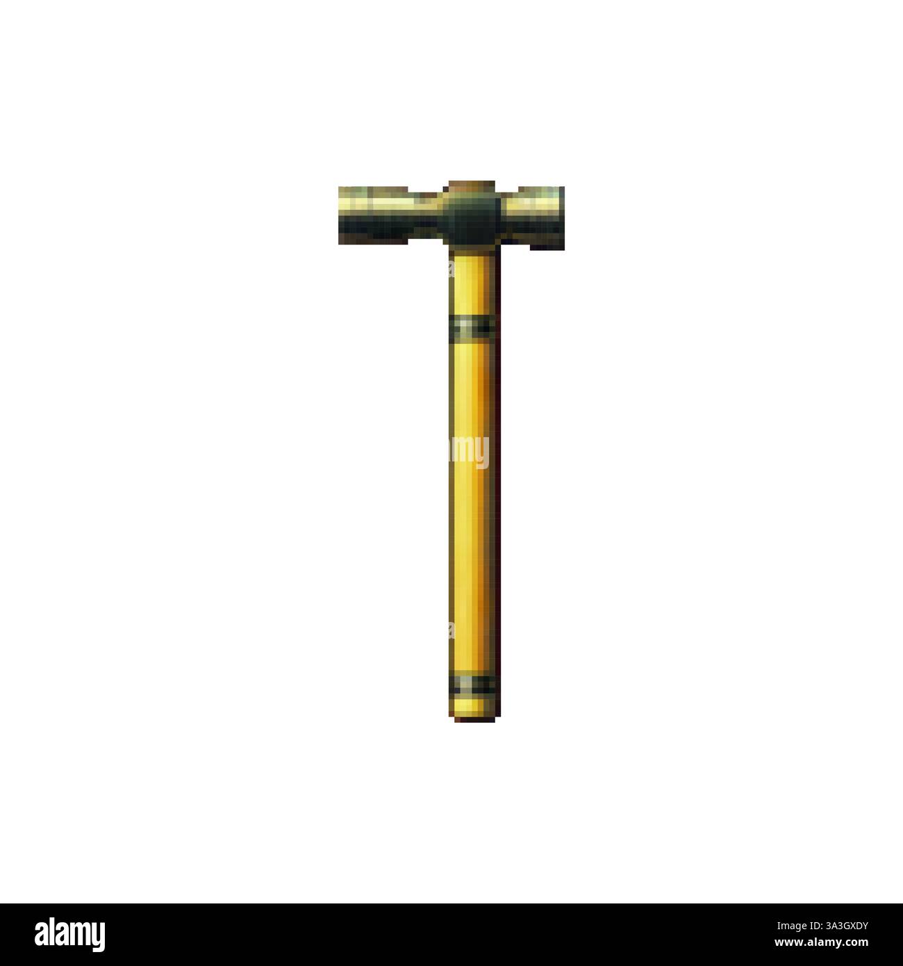 Construction hammer vector. Equipment icon hammer vector. Home tool hammer. Hand tool vector. Stock Vector