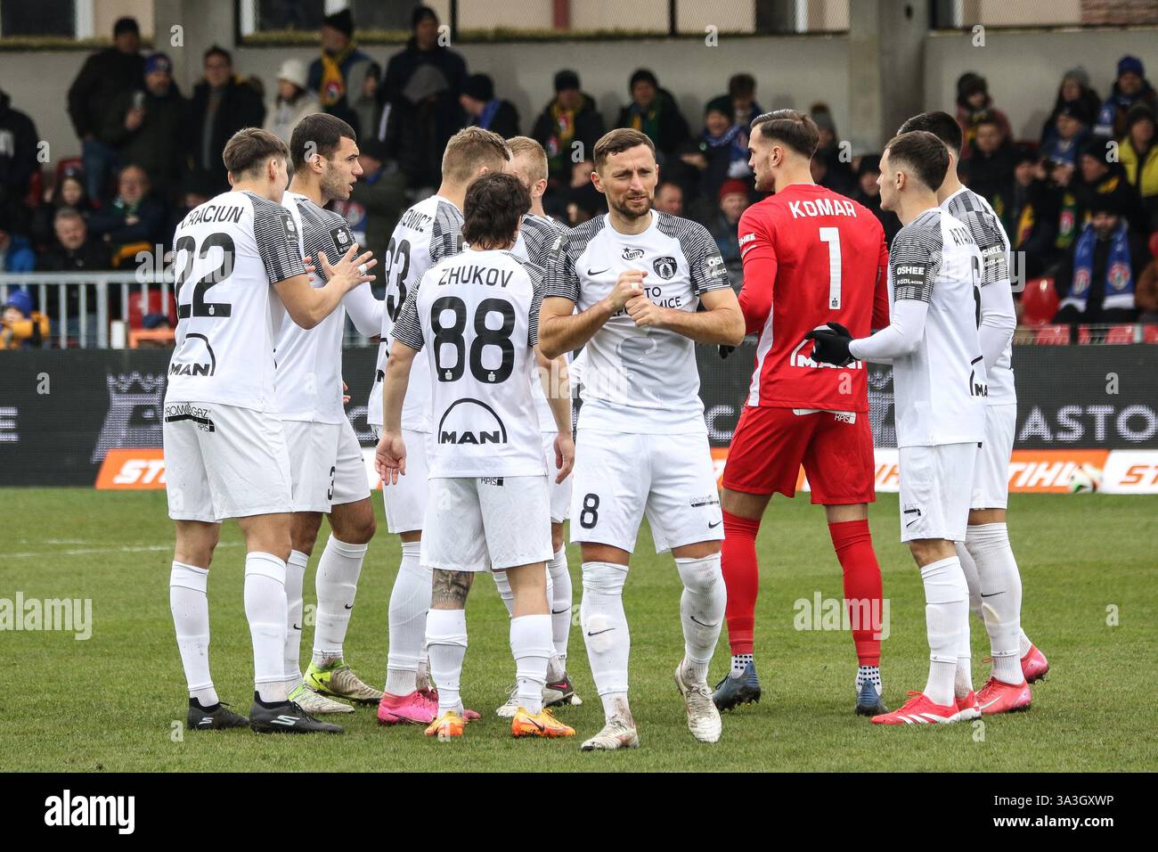 Krakow, Poland, 16th March, 2025, football 2024 2025 PKO BP Ekstraklasa