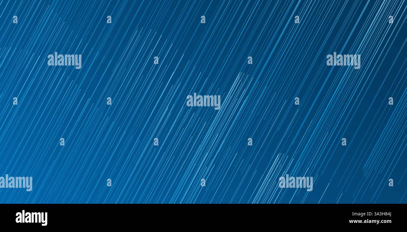 A sleek dark blue abstract background with wave lines and smooth ...