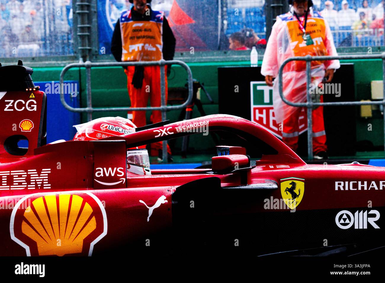 Charles Leclerc of Monaco drives the (16) Scuderia Ferrari HP SF-25 to ...