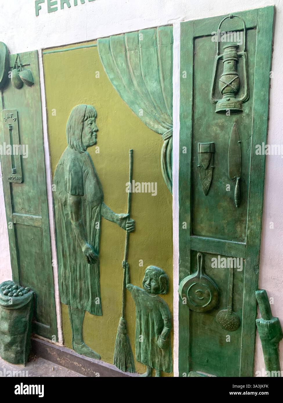 Tenerife Carnival Canary Islands Spain weather hot sunny people happy friendly drink drinking style type tourism tourists restaurant food eating out - Smartphone Captured Stock Image