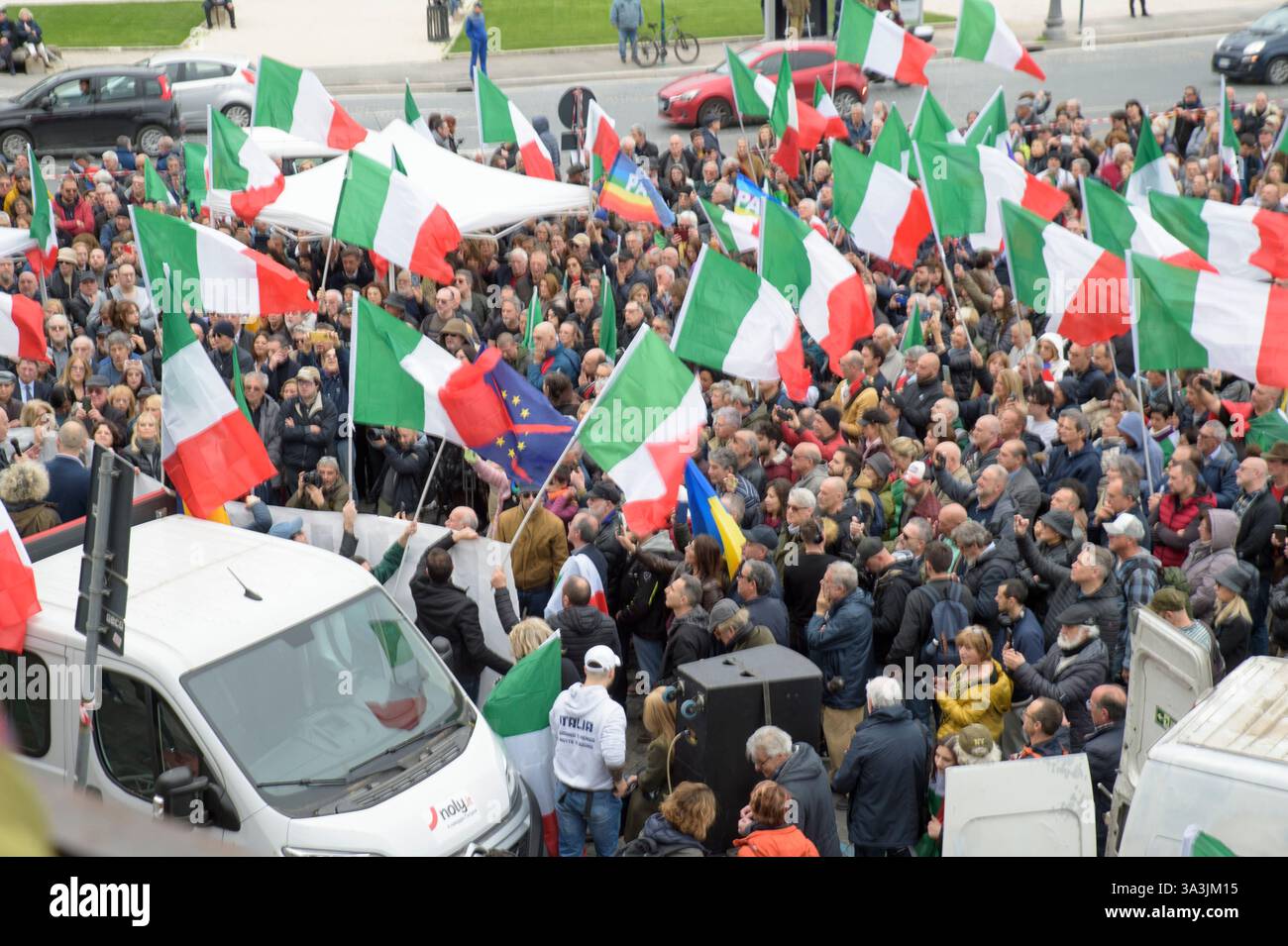 Demonstration Only Rio de Janeiro, Brazil. 16th Mar, 2025. Rome, Italy. 15th Mar, 2025 ...