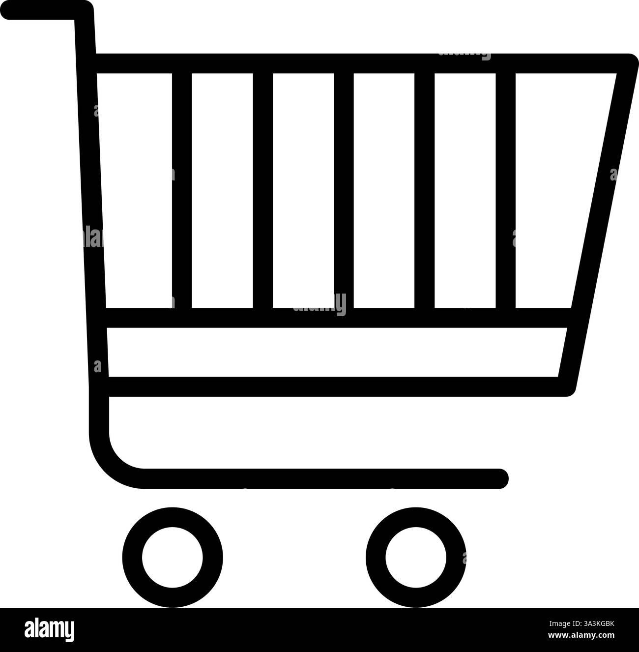 Shopping Cart Vector Icon Stock Vector Image & Art - Alamy