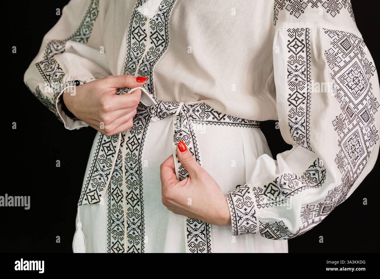 white embroidered dress india White and Gold Embroidered Georgette Anarkali main image 1