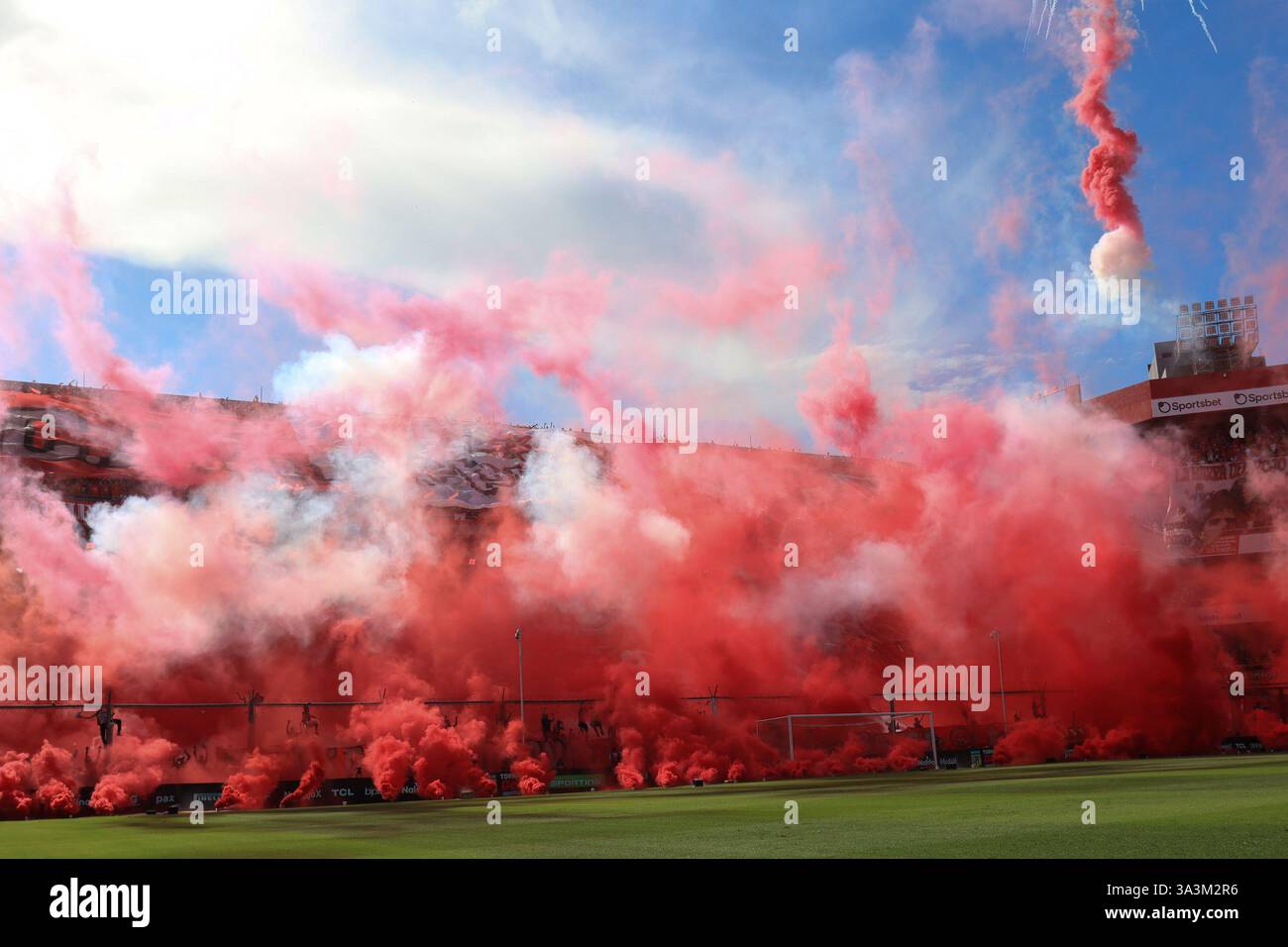 Argentina. 16th Mar, 2025. Buenos Aires, 16.03.2025: of Independiente during the match for 10th round of Argentinian League at Ricardo E. Bochini Stadium ( Credit: Néstor J. Beremblum/Alamy Live News Stock Photo
