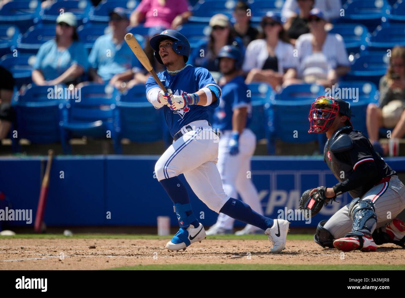Jacob Sharp Toronto Blue Jays Jacob Sharp (38) at bat during an MLB Spring Breakout ...