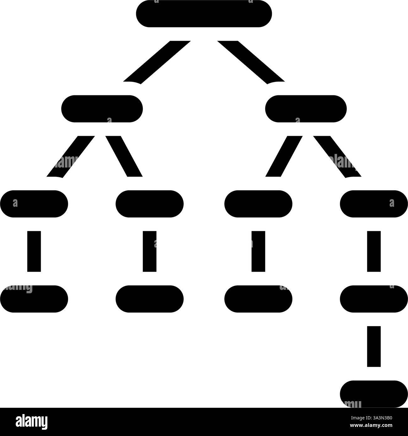 syntax tree nlp glyph icon vector illustration Stock Vector Image & Art ...