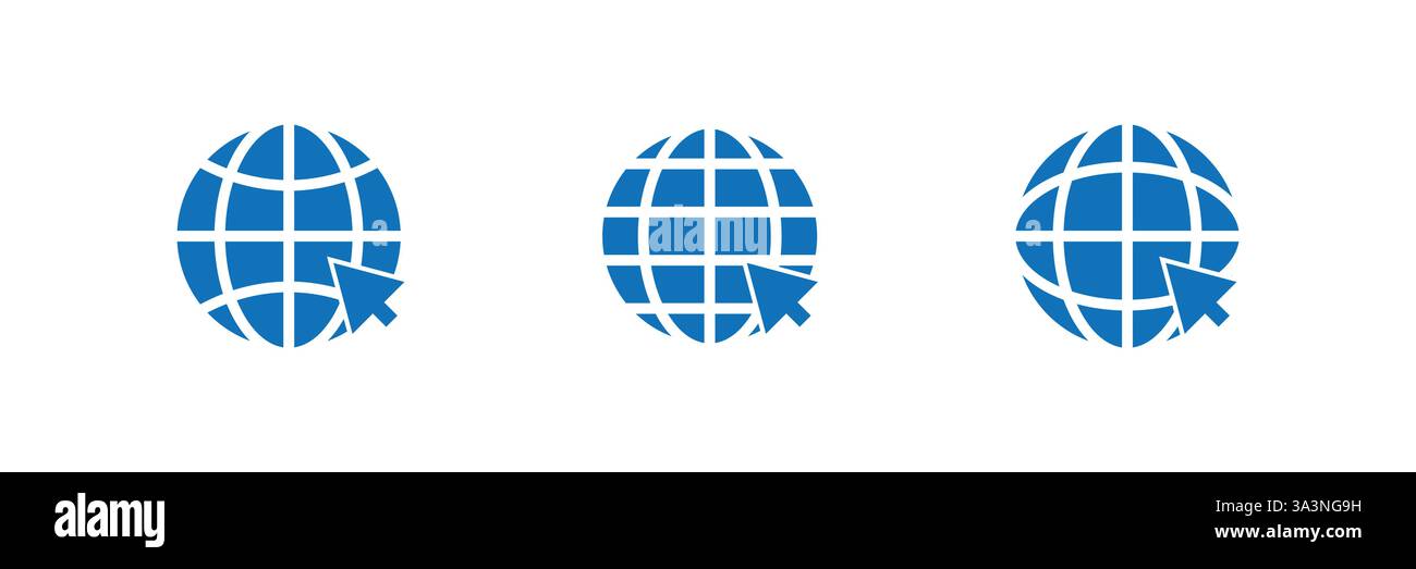 www vector icon, website symbol Stock Vector