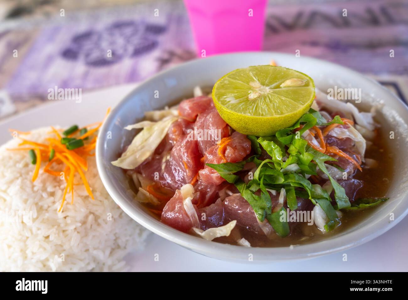 Coconut milk fish pacific hi-res stock photography and images - Alamy