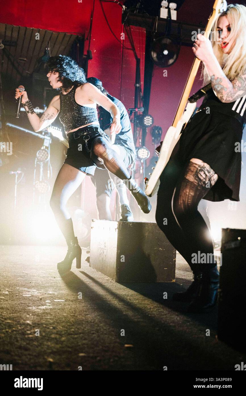 Konzert von The Baboon Show in Berlin Am 16.03.2025 gab die schwedische PunkBand The Baboon