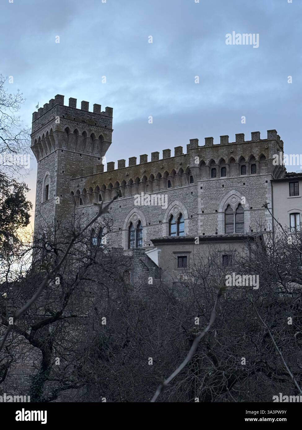 San Casciano Tuscany - Smartphone Captured Stock Image