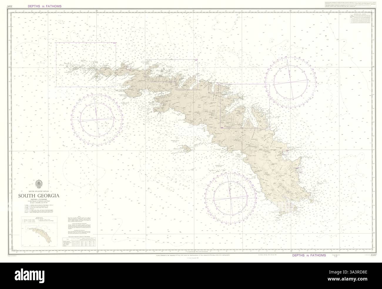 South atlantic ocean map hi-res stock photography and images - Alamy