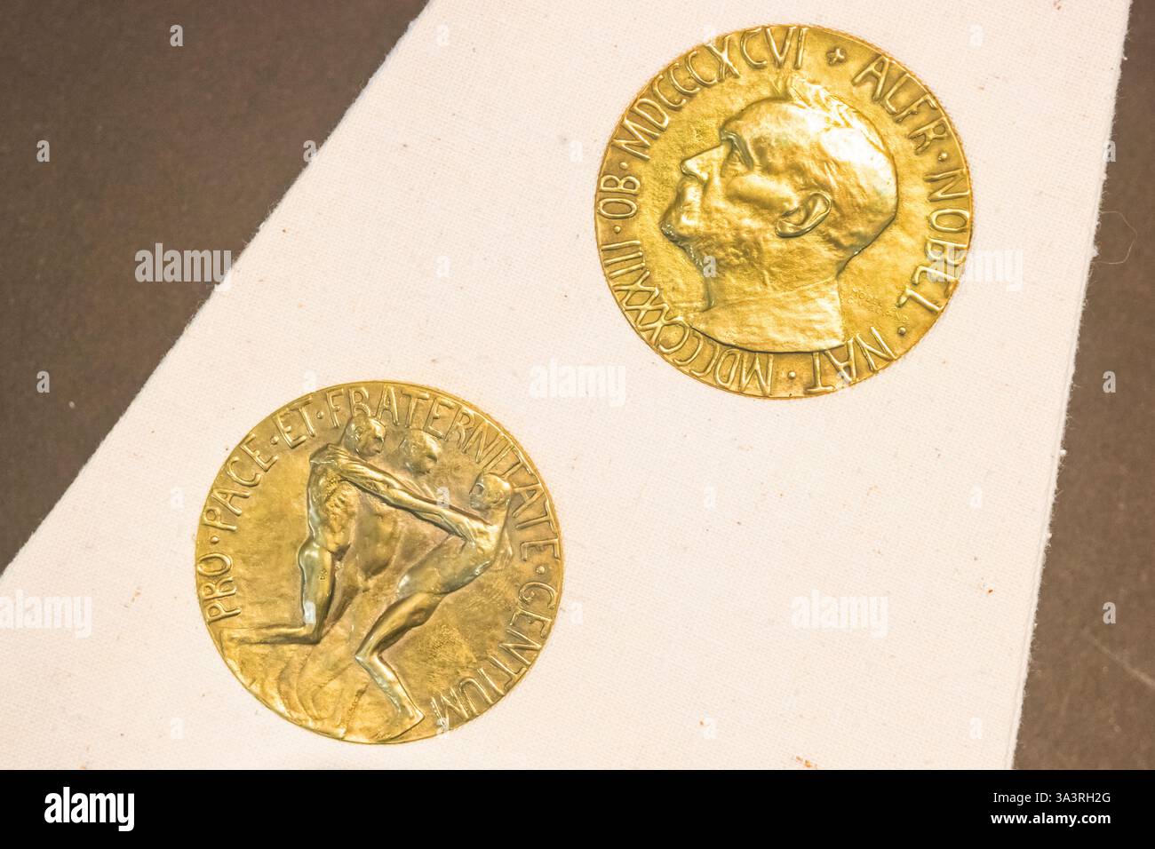 Nobel Peace Prize Medal of Martin Luther King Jr. located in the ...