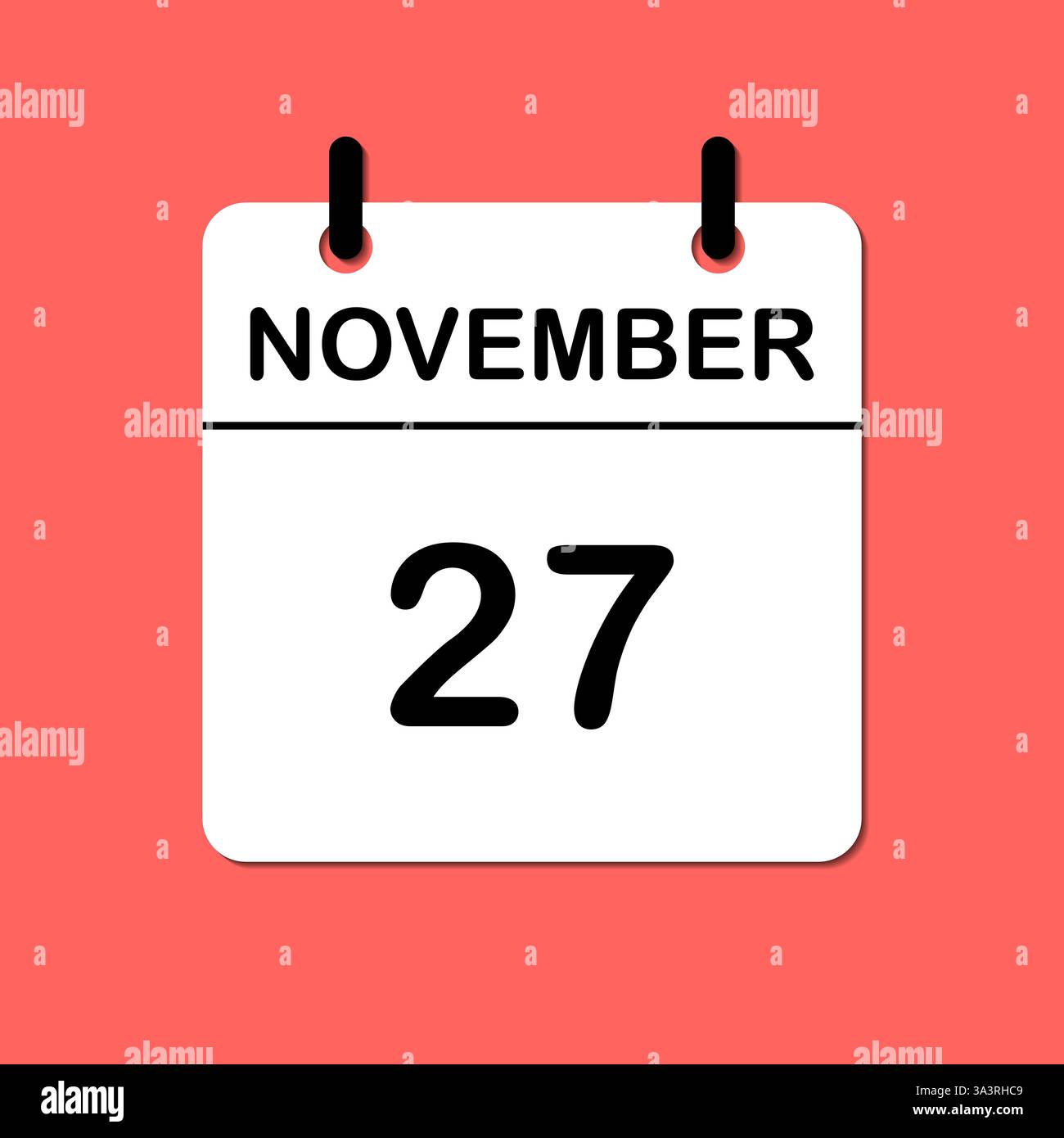 Today november 27 Stock Vector Images - Alamy