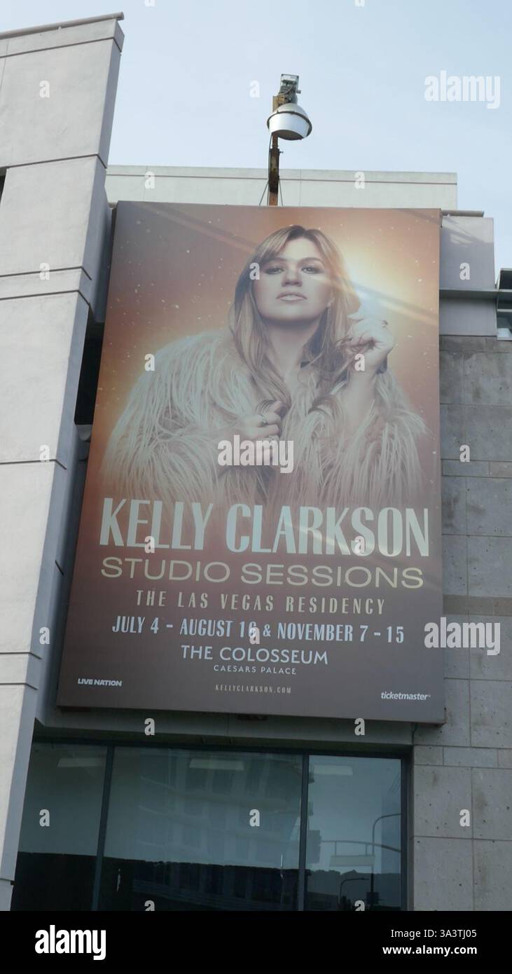 Los Angeles, California, USA 16th March 2025 Singer Kelly Clarkson