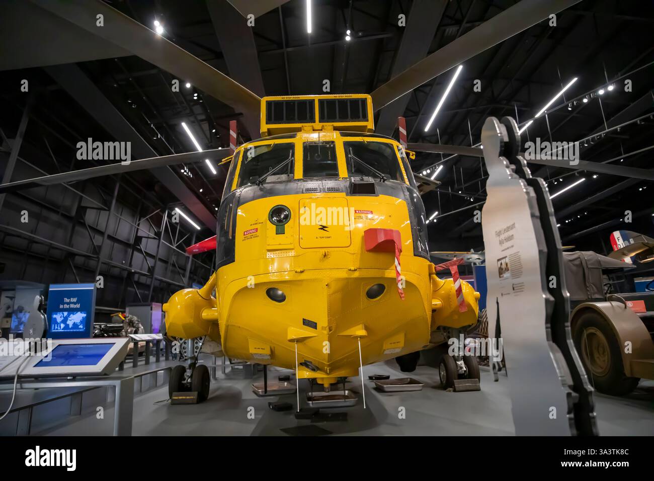 Westland Sea King HAR MK3 XZ585, 202 Squadron RAF Stock Photo - Alamy