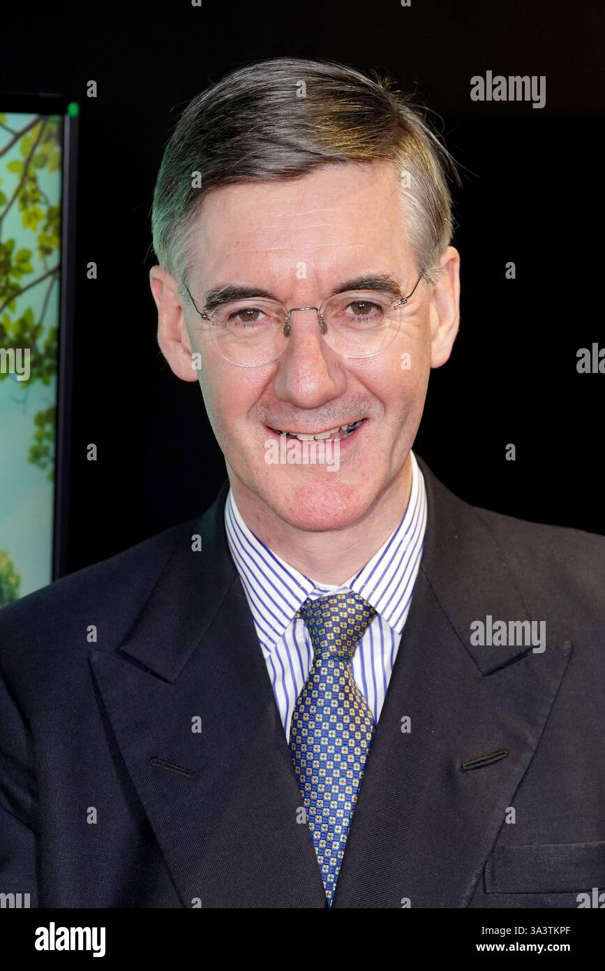 Jacob Rees-Mogg arriving for a screening of new Discovery+ reality ...