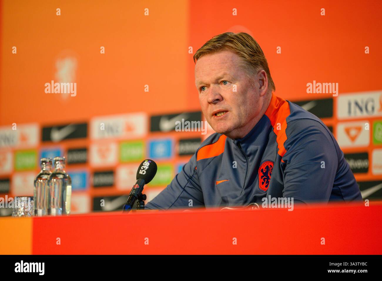 Why did Ronald Koeman resign from the Netherlands national team?