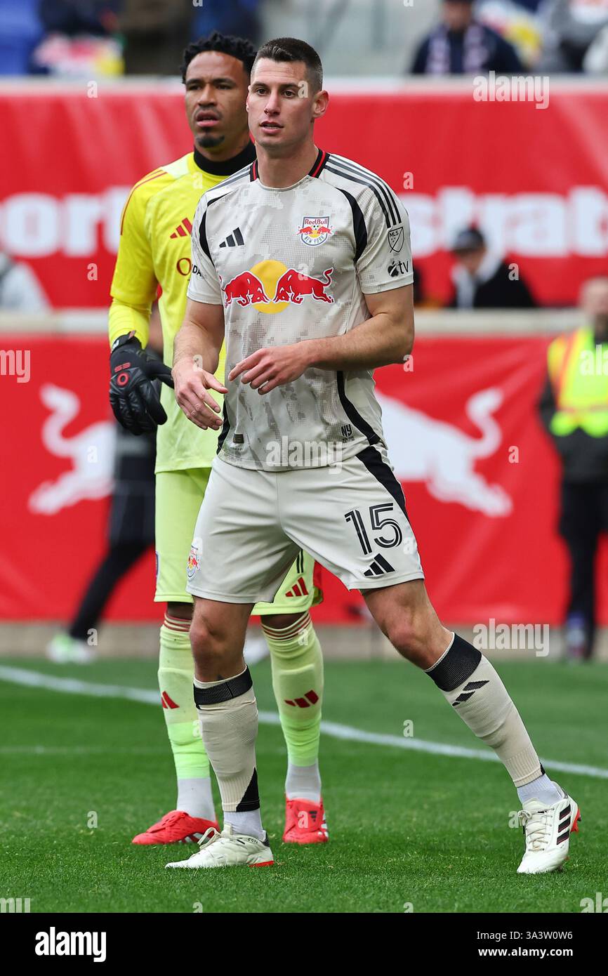 HARRISON, NJ - MARCH 15: Sean Nealis #15 of New York Red Bulls during ...
