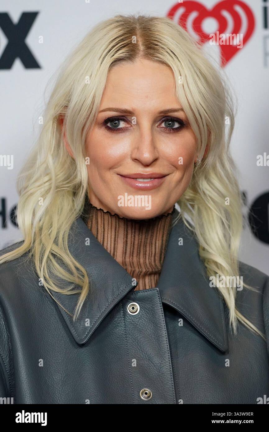 Emily Armstrong arrives at the iHeartRadio Music Awards, Monday, March